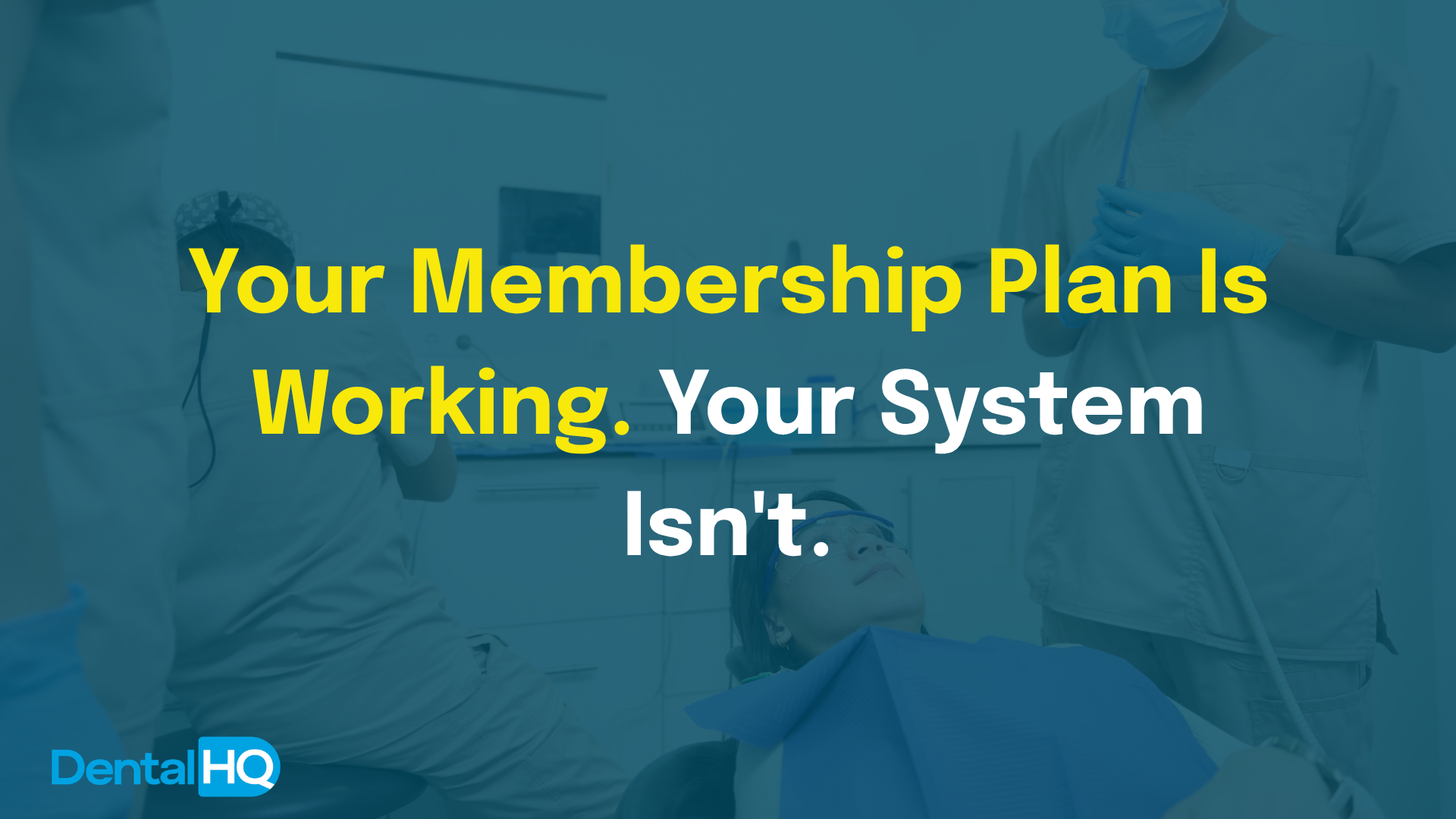 Your Membership Plan Is Working. Your System Isn't