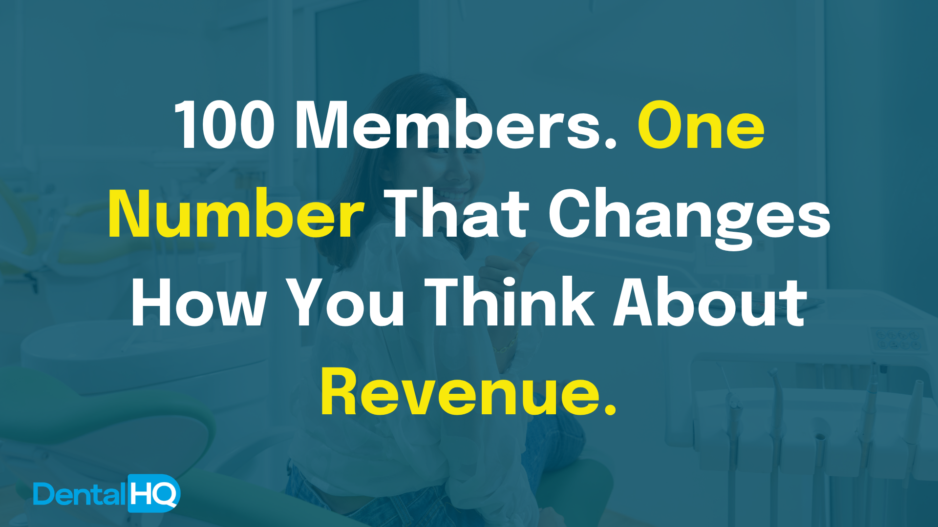 100 Members. One Number That Changes How You Think About Revenue.